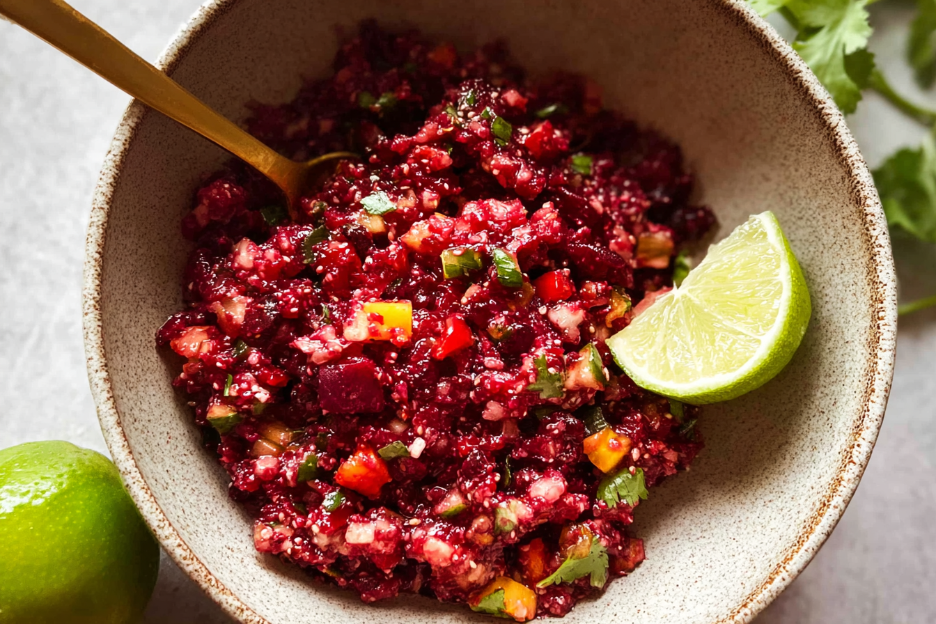 Fresh & Flavorful: Make the Best Cranberry Salsa with a Processor
